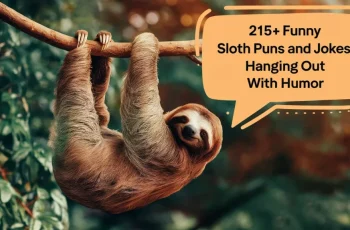 215+ Funny Sloth Puns And Jokes: Hanging Out with Humor 215+ Funny Sloth Puns And Jokes: Hanging Out with Humor