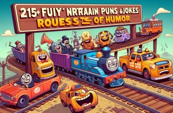 215+ Funny Train Puns and Jokes: Routes of Humor 215+ Funny Train Puns and Jokes: Routes of Humor